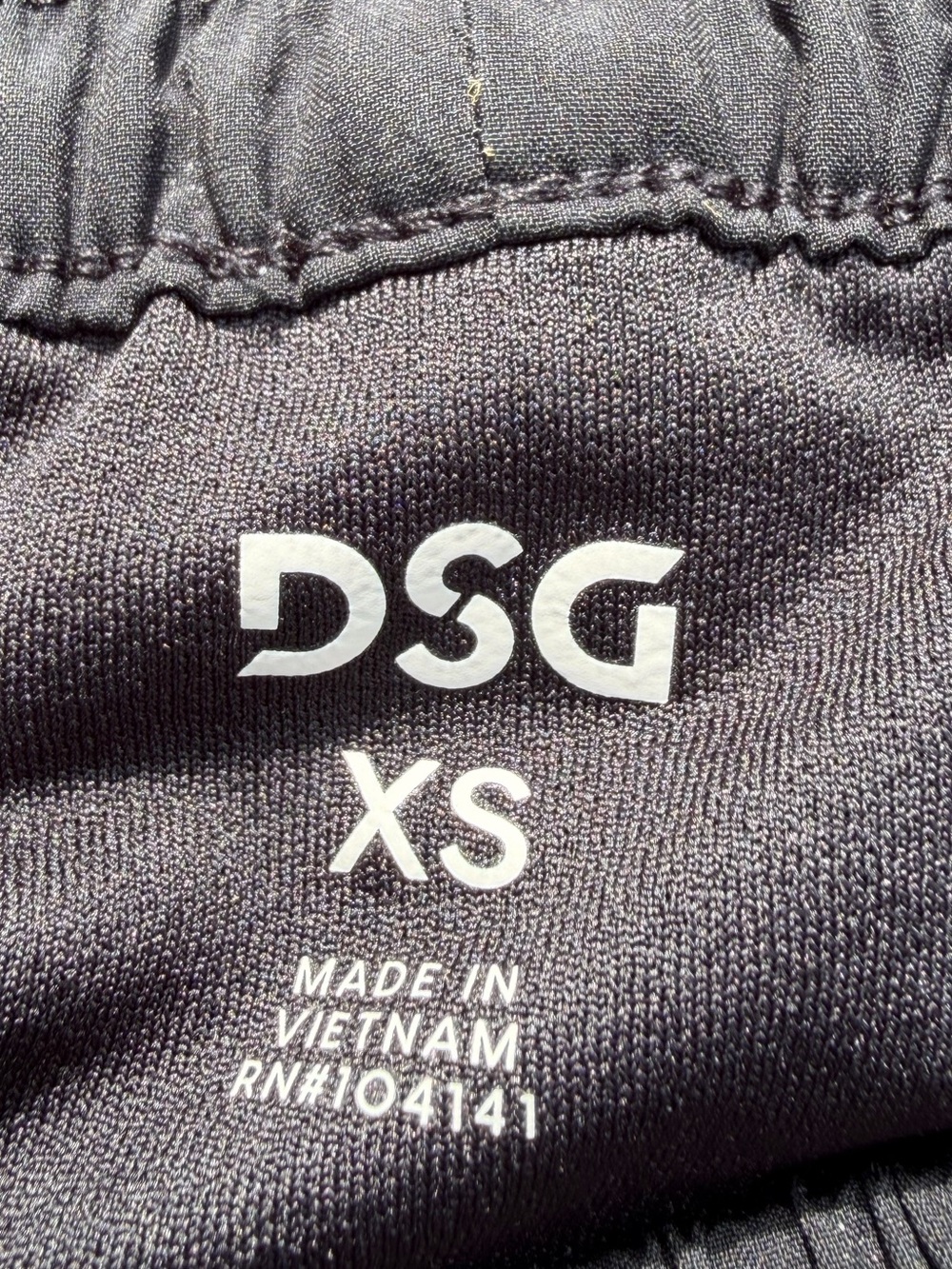 DSG Core Black Running Shorts Size XS - Picture 3 of 5